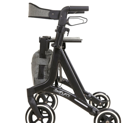 Rollator Saturn mat-zwart