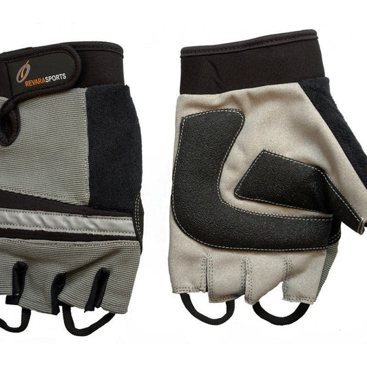 RevaraSports Wheelchair gloves gray