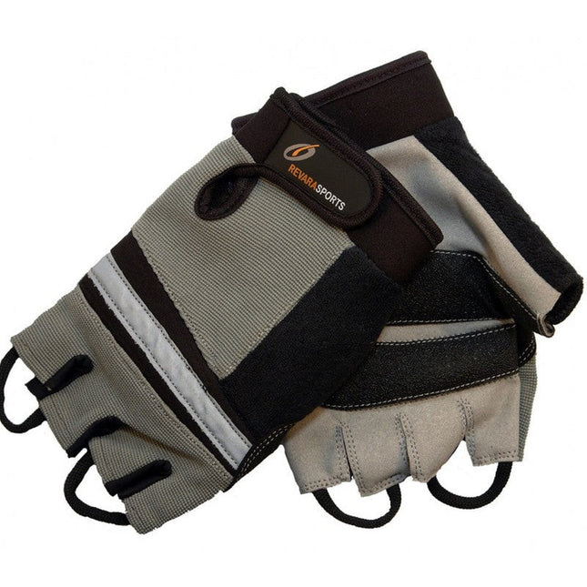 RevaraSports Rollstuhlhandschuhe grau