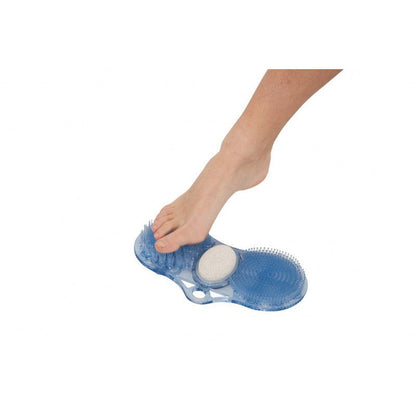 Foot brush with pumice stone
