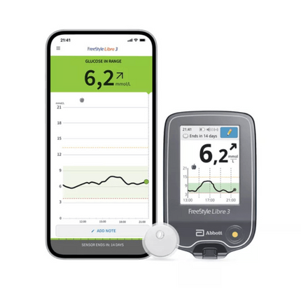 FreeStyle Libre 3 PLUS Glucosesensor – 15 Dagen Zonder Prikken