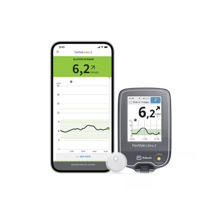 FreeStyle Libre 3 PLUS CGM Glucosesensor – 15 Dagen Zonder Prikken