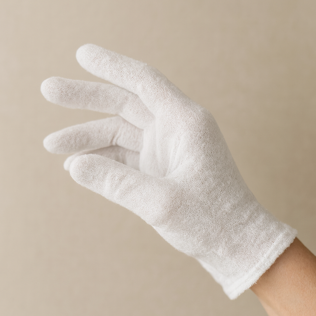 Katoenen handschoenen – 100% katoen M/L – 1 paar