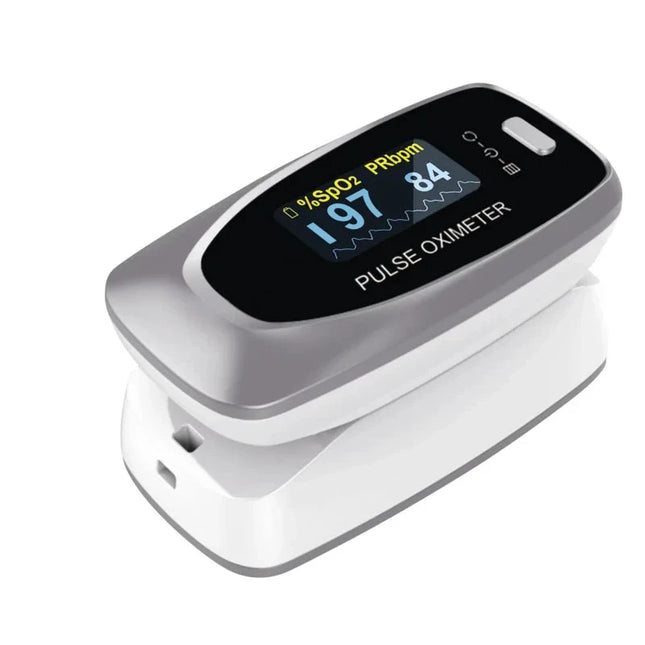 Contec CMS50D2 Saturatiemeter Compleet – Nauwkeurige Zuurstofmeting met Accessoires