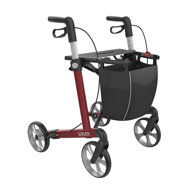 Server Rollator - Lichtgewicht, Stabiel en Uniek Driehoekig Design (7 kg)