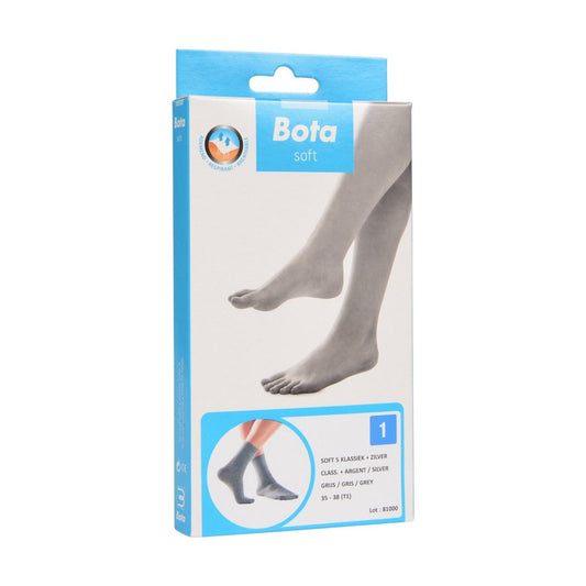 Bota soft 5 classic + silver - gray