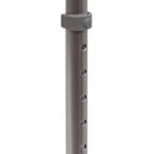 Aidapt Vierpoots Wandelstok met Zwaanhals – Verstelbaar 71,5-96,5 cm | Max. 127 kg