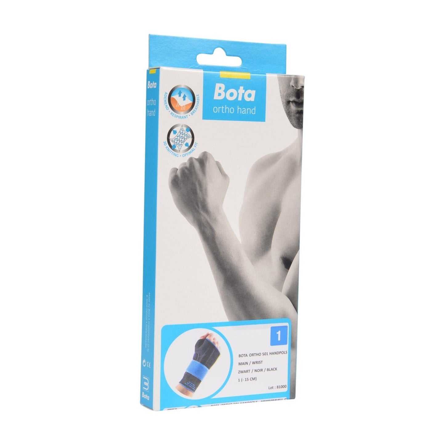 Bota Ortho Hand Wrist 501 Wrist Fix schwarz