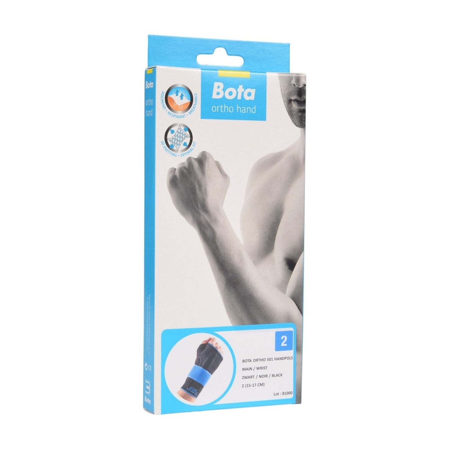 Bota Ortho Hand Wrist 501 Wrist Fix schwarz