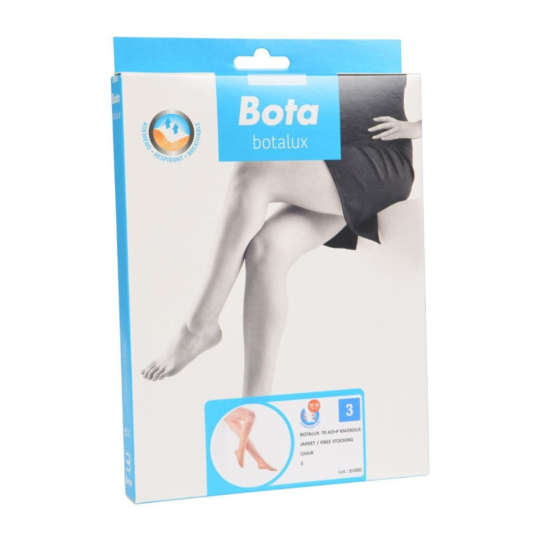 Botalux 70 below knee ad+p ch skin color