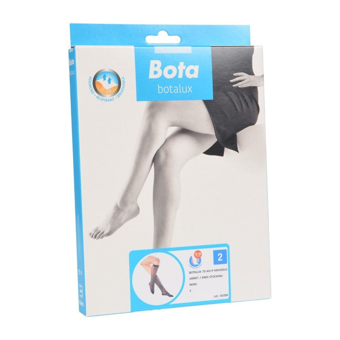 Botalux 70 onder knie ad+p nero - zwart