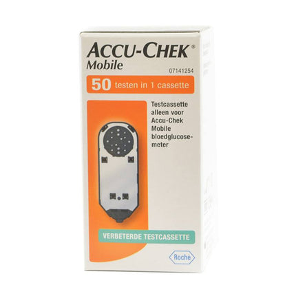 Accu-Chek Mobile Testcassette - 50 teststrips voor glucosemeting