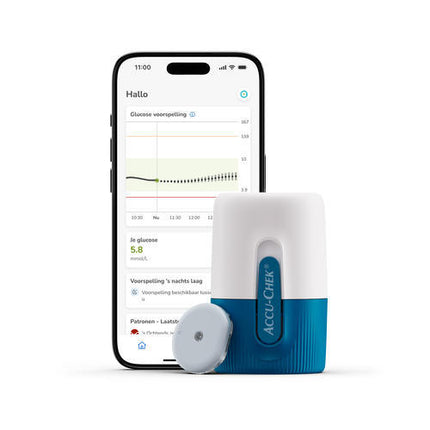 Accu-Chek SmartGuide CGM sensor – Continue glucosemeting – 14 dagen