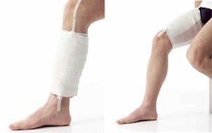 Conveen Beenzakhouder Standard – Elastische Fixatiekous voor Urinezak | 4 stuks