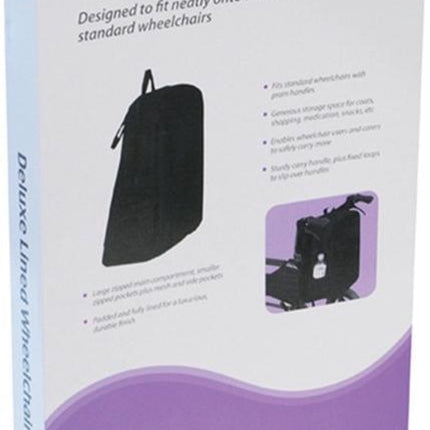 Rolstoeltas gevoerd - Ruime Opbergruimte - 46x37x18 cm