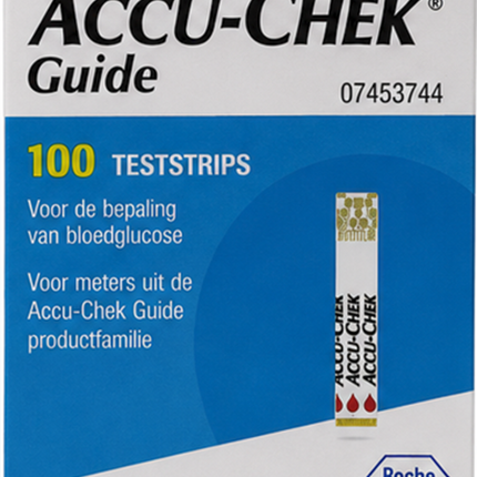Accu-Chek Guide Teststrips - 100 stuks voor bloedglucosemeting