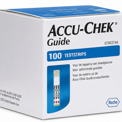Accu-Chek Guide Teststrips - 100 stuks voor bloedglucosemeting