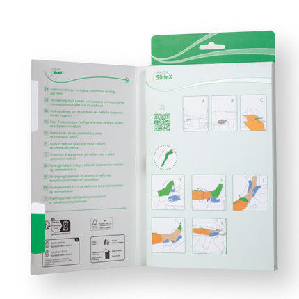 Arion SlideX Uitbreidingshulp – Aantrekhulp voor Compressiekousen