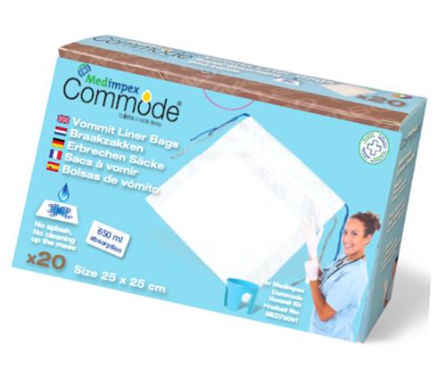 Kommode Erbrochenes Beutel