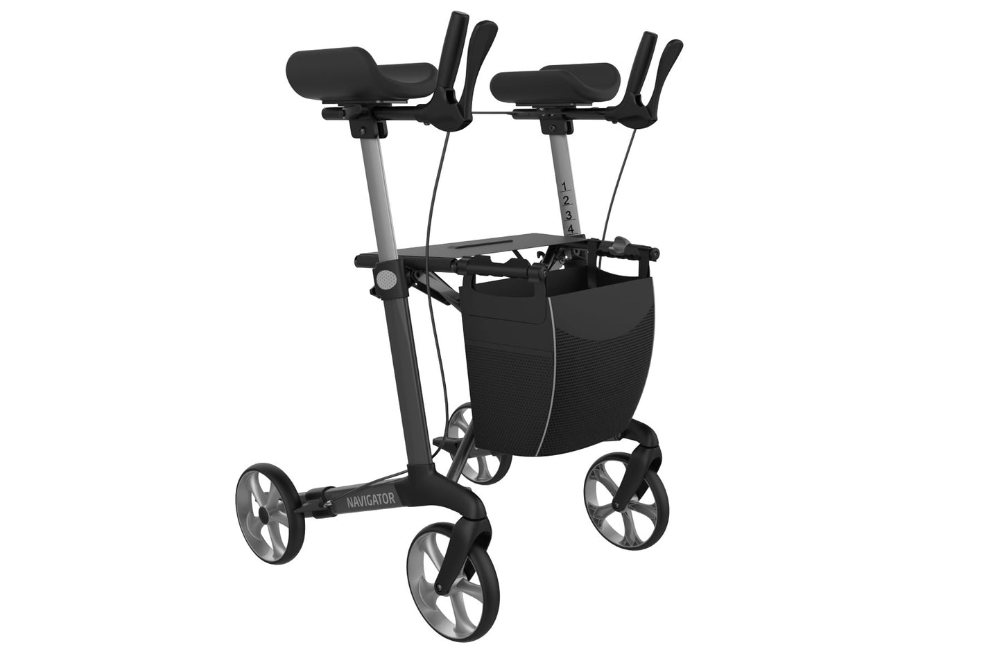 Navigator rollator met onderarmschalen