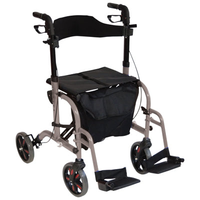 Duo Deluxe: Rollator and Wheelchair