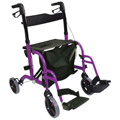 Duo Deluxe: Rollator and Wheelchair