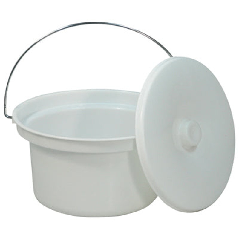 Toiletteneimer mit Deckel, Toilettensitz / Toilettenstuhl –