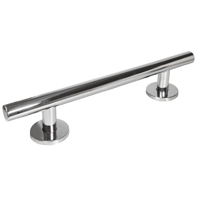 Gerader Stützwinkel aus Stahl in polierter Ausführung – Modernes Design für Badezimmer und Treppen