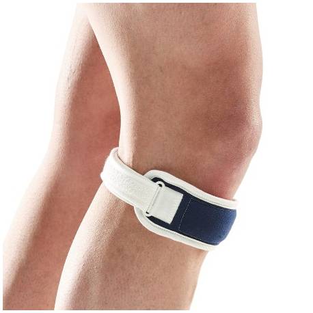 Bota Patella Bandage Sport - Wit/Blauw
