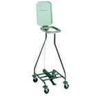 Wäschesammelwagen – 1-Ring-Edelstahl mit Fußpedal – ISEO 10