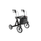Explorer Outdoor Rollator - Geschikt voor 200 kg met Grote Zachte Wielen (9 kg)