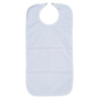 Washable bib white