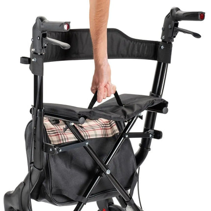 MultiMotion Ease Rollator – Lichtgewicht met Stijlvolle Tas