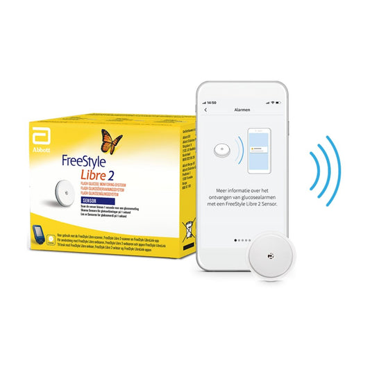 FreeStyle Libre 2 Glucosesensor – Innovatieve Glucosemeter - Dagelijkse Controle