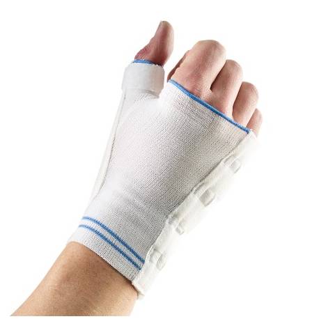 Bota Hand Wrist Bandage 105 + Thumb White