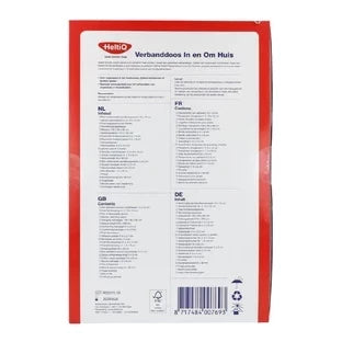 HeltiQ Erste-Hilfe-Set für den Heimgebrauch – 60-teiliges Erste-Hilfe-Set für den Heimgebrauch