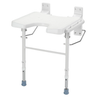 Opklapbaar douchezitje met steunpoten