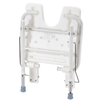 Opklapbaar douchezitje met steunpoten