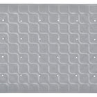 MultiMotion douchemat / badmat antislip - 70 x 40 cm Grijs