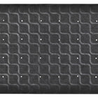 MultiMotion douchemat / badmat antislip - 70 x 40 cm Zwart