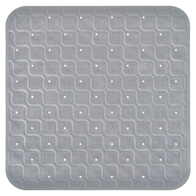 MultiMotion douchemat / badmat antislip - 53 x 53 cm Grijs
