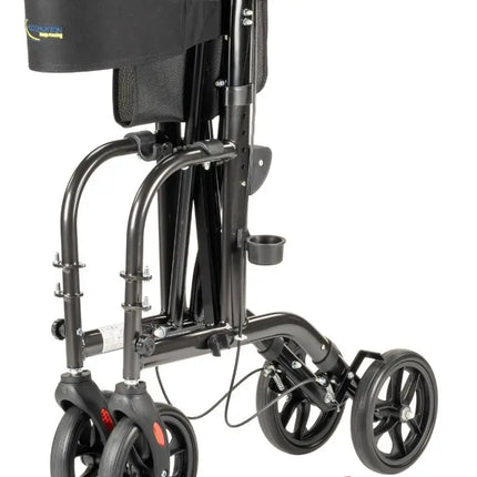 Duo rollator &amp; wheelchair in 1