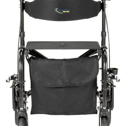 Duo rollator &amp; wheelchair in 1
