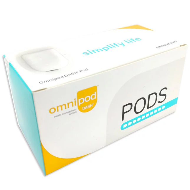 Omnipod DASH Insulinepatchpomp – Draadloos, Discreet, 72 uur | Per 10 stuks