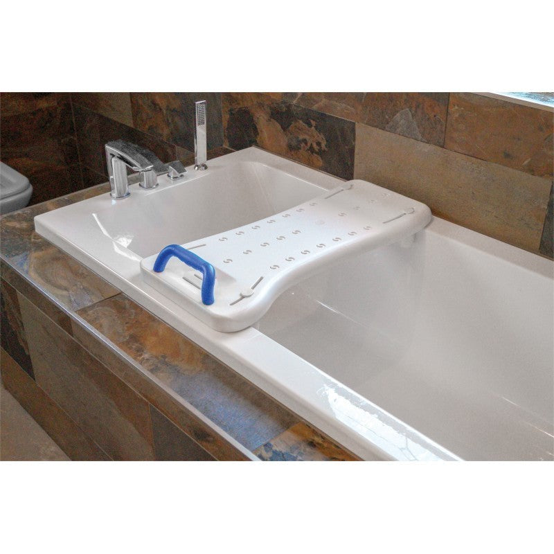 Bath shelf with turntable