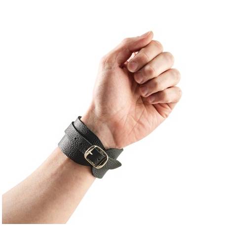 Bota-Armband aus Leder – einfache Breite