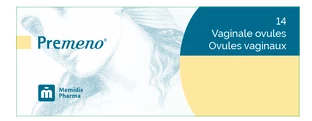 Premeno Duo Vaginale Ovules – Tegen Vaginale Droogheid – 14 stuks