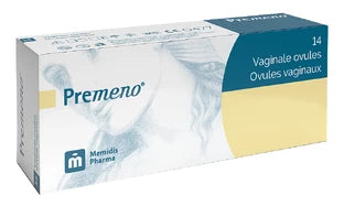 Premeno Duo Vaginale Ovules – Tegen Vaginale Droogheid – 14 stuks