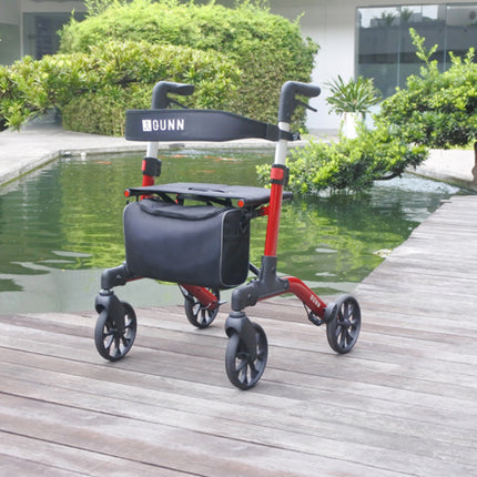 Qunn Brooklyn Rollator - Dubbel Inklapbaar