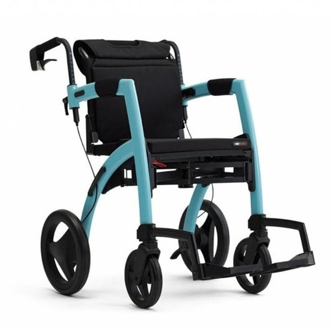 Rollz Motion 2-in-1 Rollator en Rolstoel - Inklapbaar, Lichtgewicht en Ergonomisch (10,6 tot 14,3 kg)